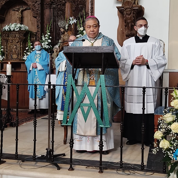 Bernardito Auza, nuncio de Su Santidad el Papa, preside en Villalpando la fiesta de la Inmaculada