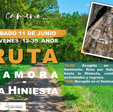 Ruta para adolescentes y jóvenes a La Hiniesta