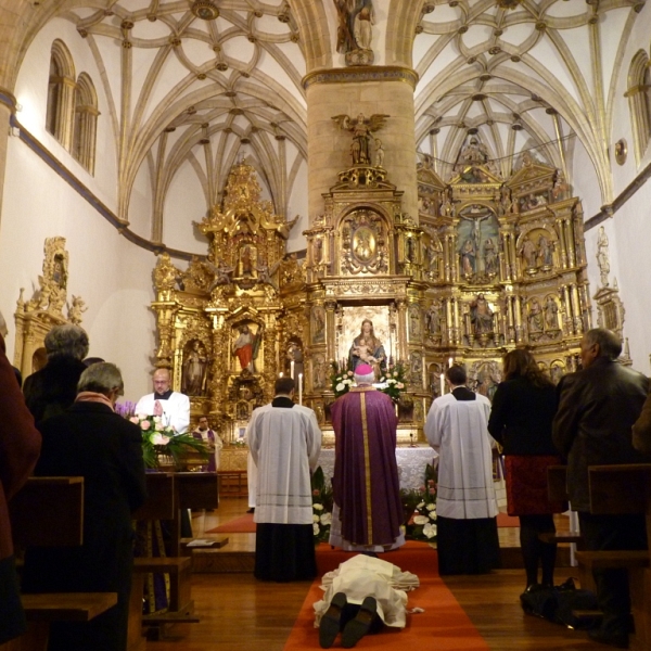 Ordenación de diácono de Agustín Crespo