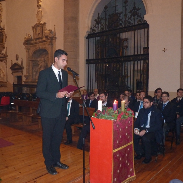 Ordenación de diácono de Agustín Crespo