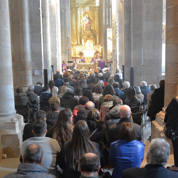 Enrique Alonso y Víctor Jambrina celebran el rito de admisión a las sagradas órdenes