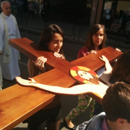 La Cruz de los Jóvenes en San José Obrero