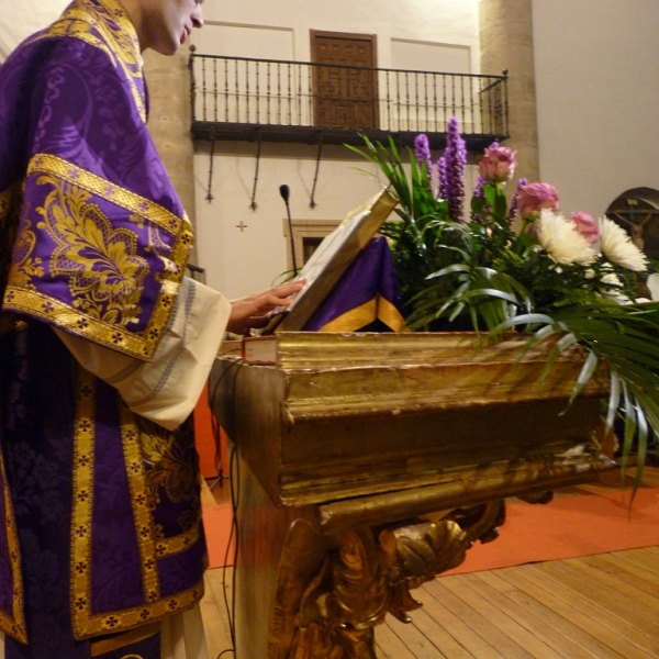 Ordenación de diácono de Agustín Crespo