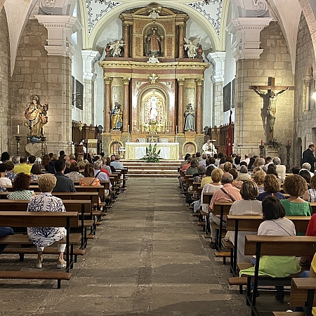 Misa mayor en honor a la Virgen de la Concha