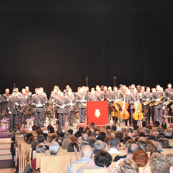Éxito rotundo en el concierto de la Unidad de Música de la Guardia Real organizado por la Diócesis