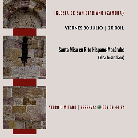 Misa en rito hispano- mozárabe