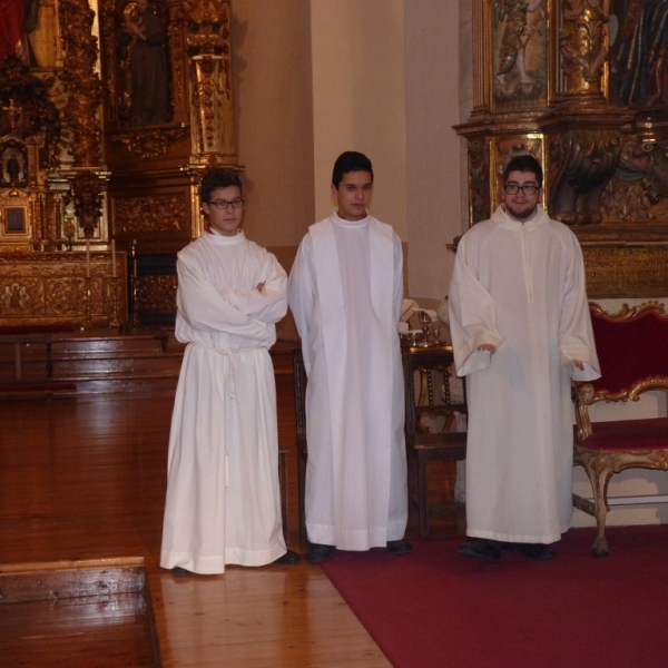 Alumnos del Seminario y Siervas de San José