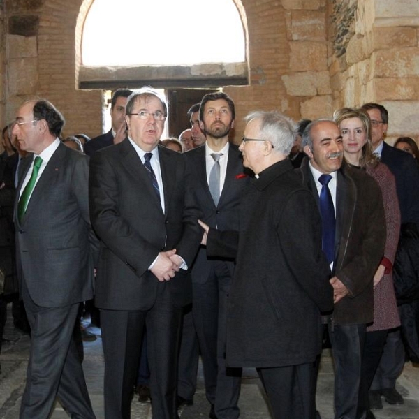 Inauguración de la restauración de San Pedro de la Nave