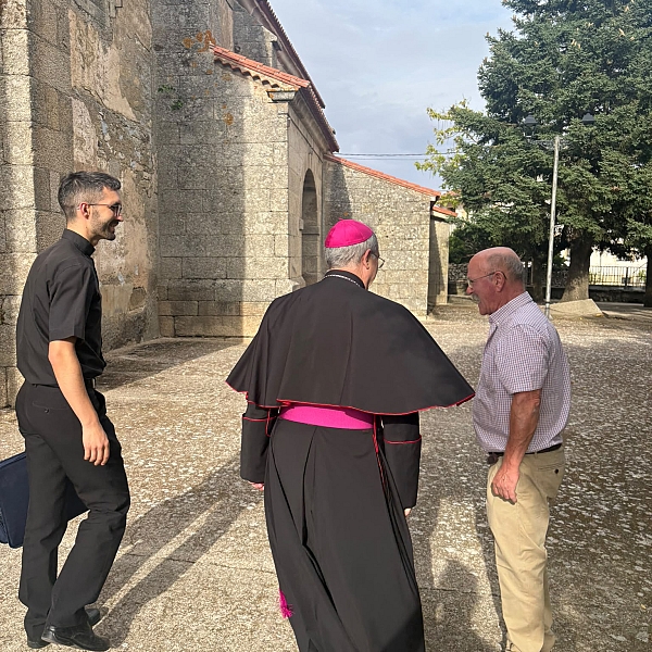 Fernando Valera culmina en Alba cinco días de visita pastoral, escucha y esperanza