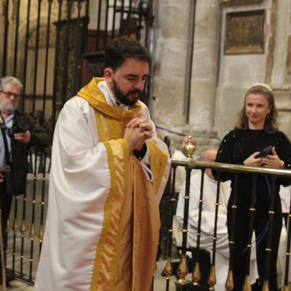Ordenación presbiteral de Javier Prieto