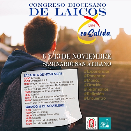 El Congreso de Laicos reunirá a 200 personas el sábado en Zamora
