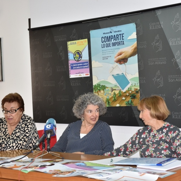 Rueda de Prensa de Presentación de los Materiales Educativos de Manos Unidas