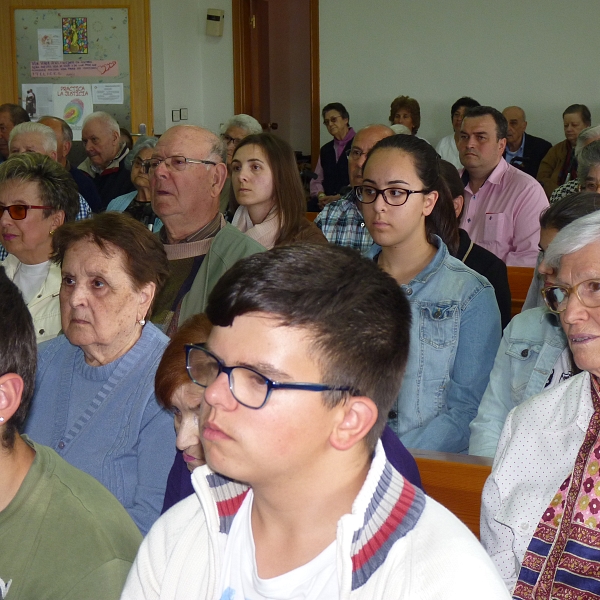 Signo jubilar del arciprestazgo de Sayago en la residencia de Fermoselle