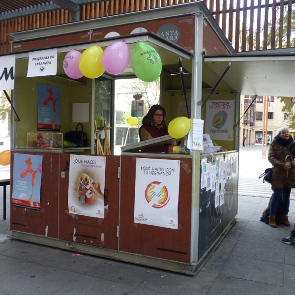 Acto de calle Día de la Infancia