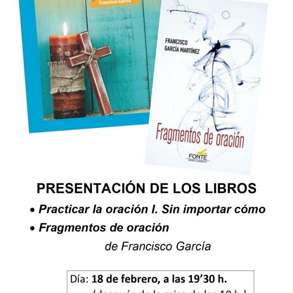 Presentación de libros del sacerdote Francisco García