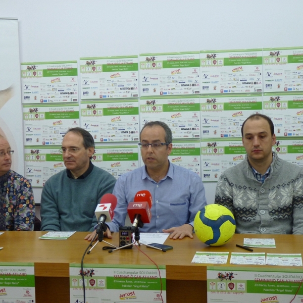 Rueda de Prensa II Trofeo Solidario Seminario San Atilano