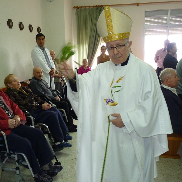 Signo jubilar del arciprestazgo de Sayago en la residencia de Fermoselle