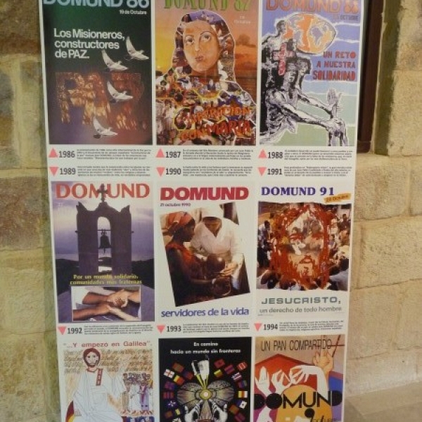 Exposición de carteles del DOMUND