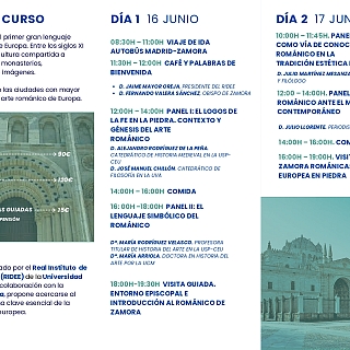 Zamora acogerá en junio el curso “El románico: memoria viva de Europa”