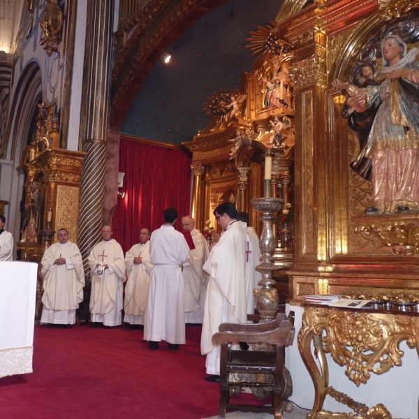 Eucaristía de inauguración del curso Pastoral 2013- 2014