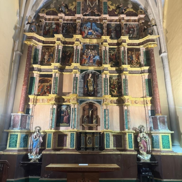 Concluye la restauración del retablo de Villafáfila