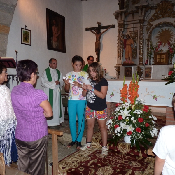 Visita pastoral a El Campillo y Almendra