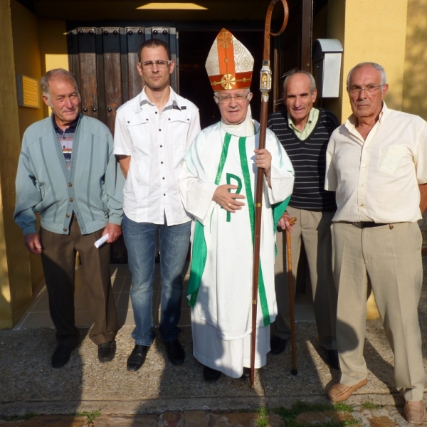 Visita pastoral a Villanueva de los Corchos y Villaflor