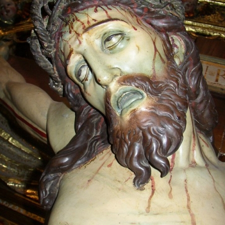 Restauración del Santo Cristo de la Catedral