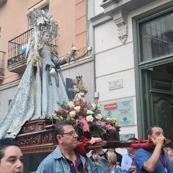 Procesión virgen de la Concha