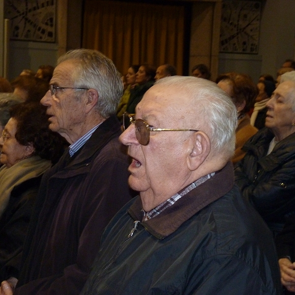 Imposición de la ceniza en Cristo Rey