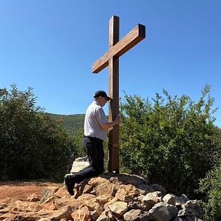 El obispo Fernando Valera Sánchez visita Medjugorje