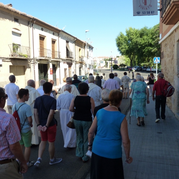 Celebración de Santo Domingo en el convento de las Dominicas Dueñas