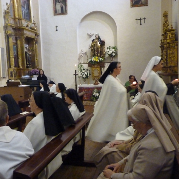 Apertura del Año Teresiano en el Carmelo de Toro