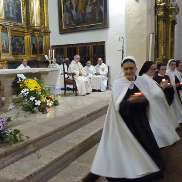 Apertura del Año Teresiano en el Carmelo de Toro