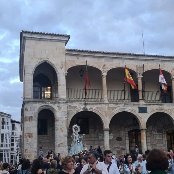 Procesión virgen de la Concha