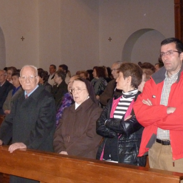 Eucaristía en la iglesia de San Andrés