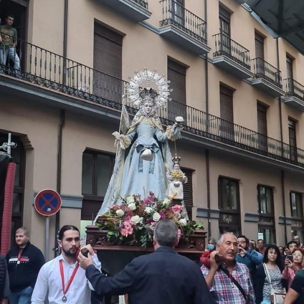 Procesión virgen de la Concha