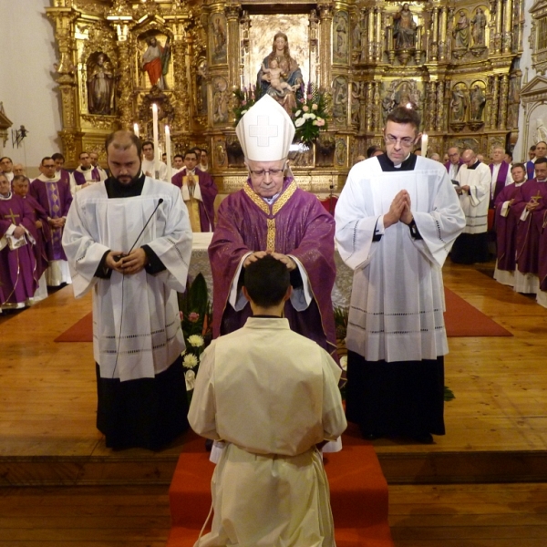 Ordenación de diácono de Agustín Crespo