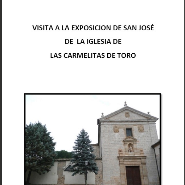 Las carmelitas de Toro ofrecen una exposición orante sobre San José