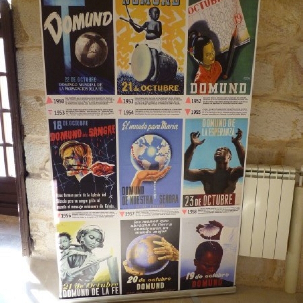 Exposición de carteles del DOMUND