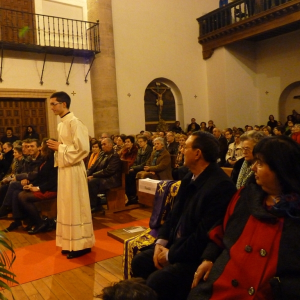 Ordenación de diácono de Agustín Crespo