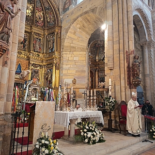 Benavente celebra la Veguilla con una llamada a ser bálsamo y esperanza