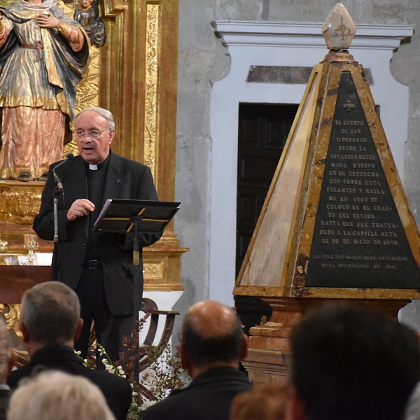 La diócesis celebra San Atilano con una conferencia y una eucaristía en San Ildefonso