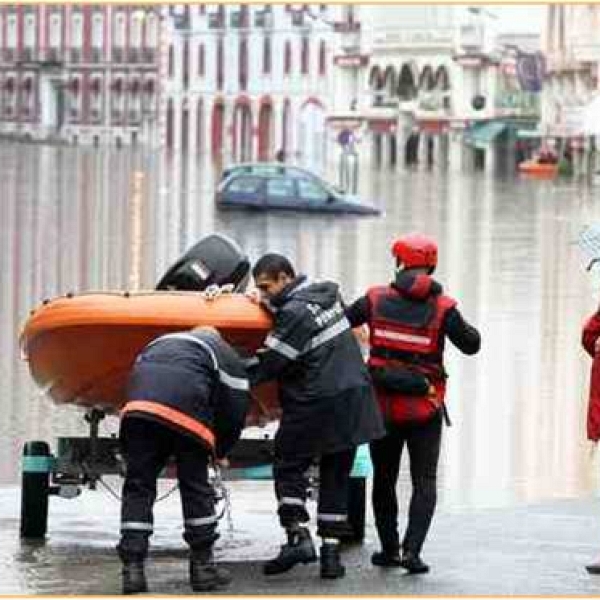 Tremendas inundaciones que ha sufrido Lourdes el pasado fin de semana