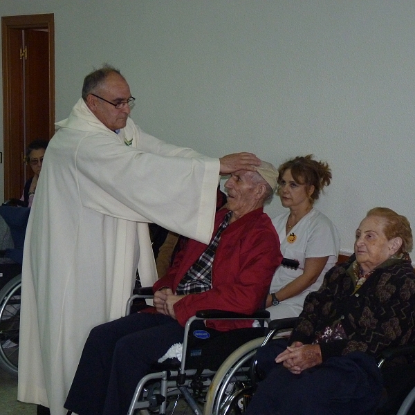 Signo jubilar del arciprestazgo de Sayago en la residencia de Fermoselle