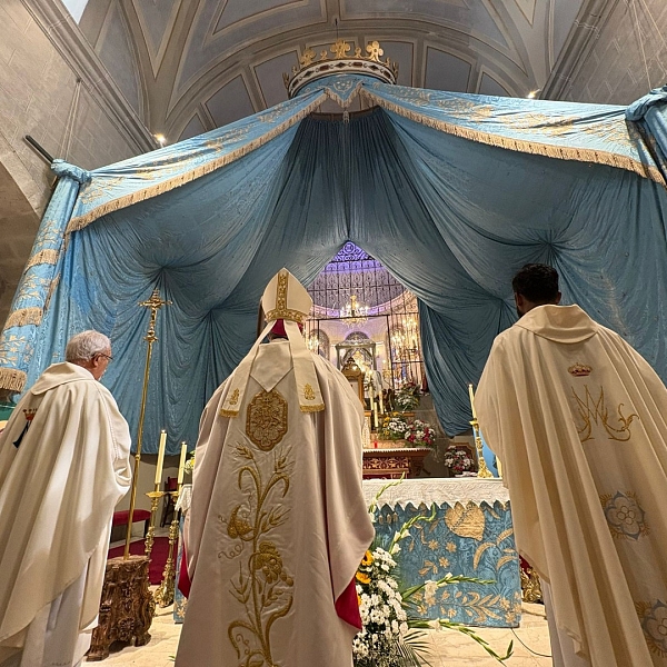 El obispo de Zamora preside la celebración de la Virgen del Tránsito