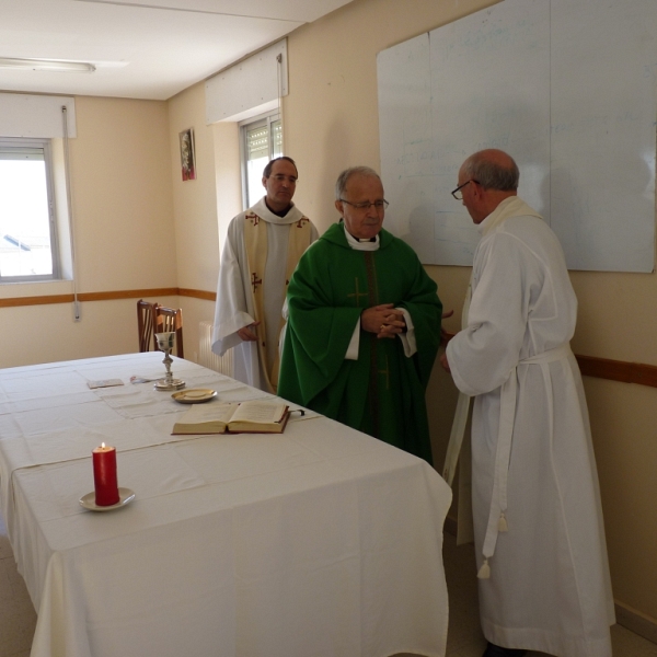 Eucaristía en Proyecto Hombre