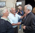 Así se inauguró la visita pastoral a Aliste y Alba