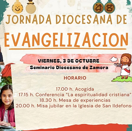 Jornada diocesana de Evangelización: encuentro, formación y envío