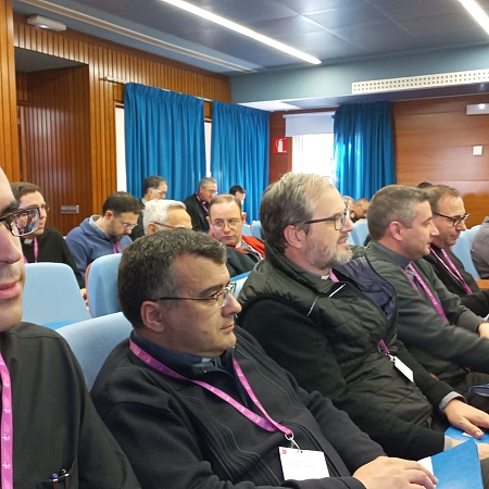 El obispo y el rector participan en el encuentro nacional de rectores y formadores de seminarios